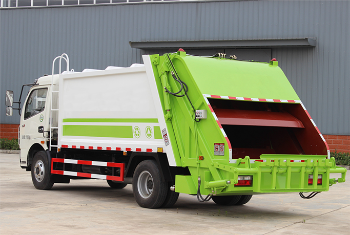 Dongfeng 6m3 ISF/YC4/CY4(143/150/157HP) Compression Gabbage Truck(Compression Refuse Collector)
