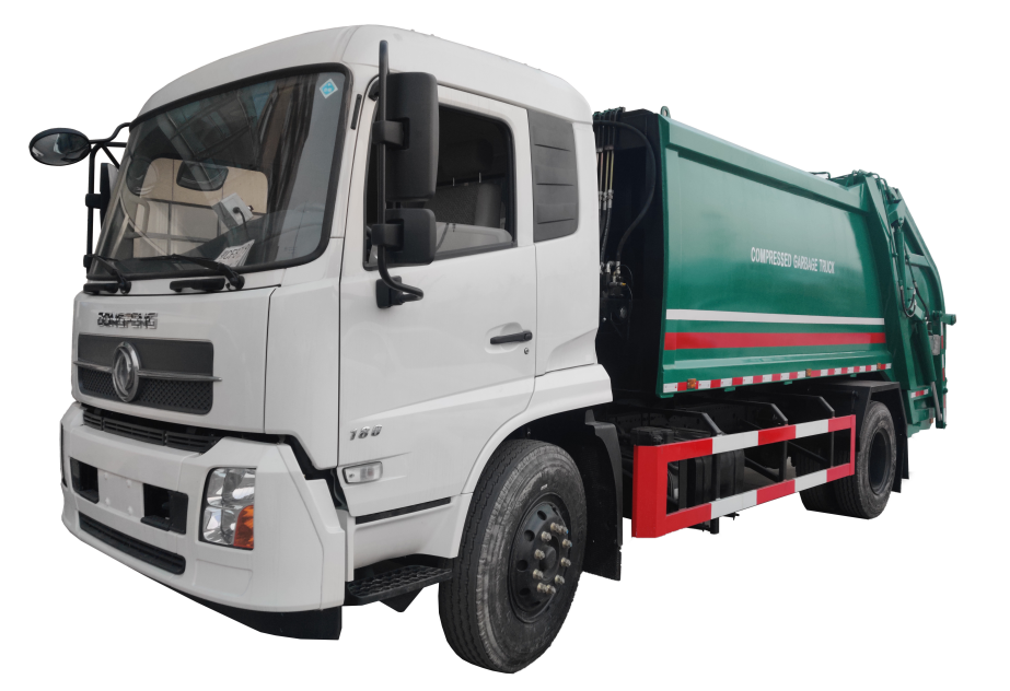 Dongfeng 12m3 ISD/ISB(270/211HP) Compression Gabbage Truck(Compression Refuse Collector)