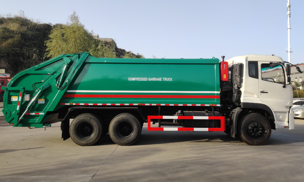 Dongfeng 20m3 YC6/ISD(392/271/245HP) Compression Gabbage Truck(Compression Refuse Collector)