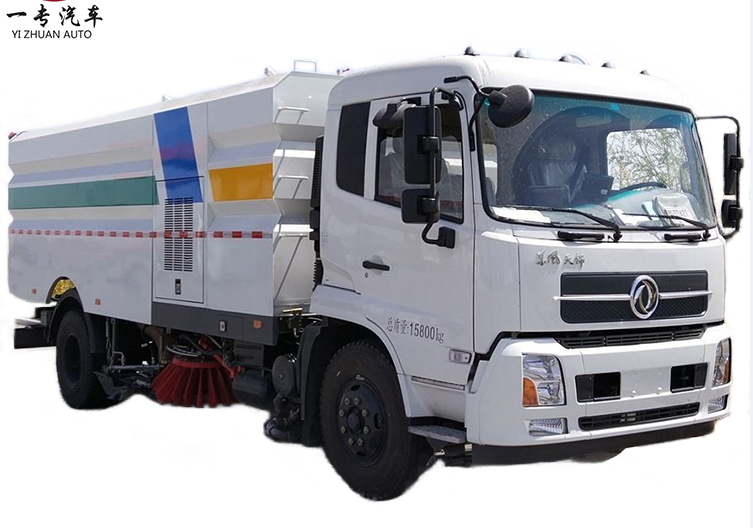 Dongfeng/Isuzu 3.5m 4x2 street road sweeper cleaning truck special vehicles