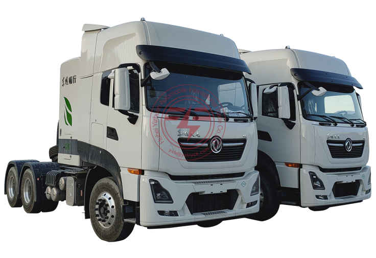 Dongfeng/Isuzu 39.2/28.6t 6×4 Euro VI NG Tractor Head Cargo Truck