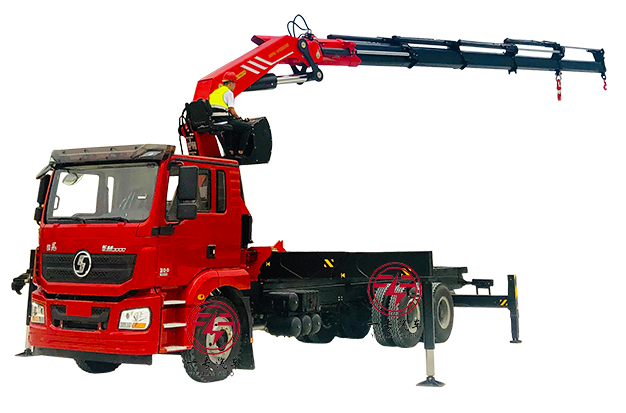 Dongfeng/Weichai 6x4 with Crane Folding Boom Crane 4/5 Booms Lifting Mobile Truck Cranes