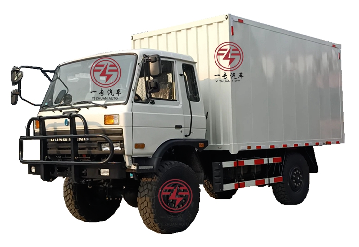 4x4 light duty box straight truck cube lift gate delivery mini cargo van cube vans box van box trucks for sale