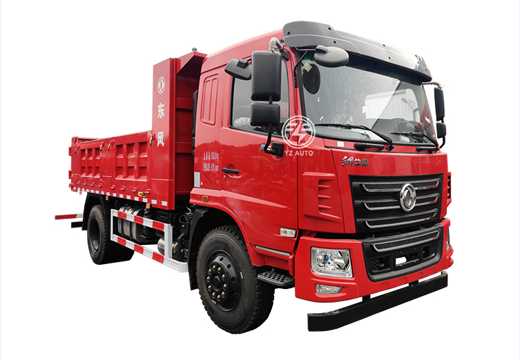 China 6 Wheel New Mini Dumper Truck 220HP 5 Cubic Meters Dongfeng Small Tipper Dump Truck For Sale