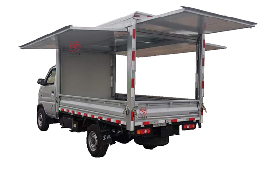 HOT-selling 4x2 6 wheels 1-2 ton Mini VAN cargo box light duty truck best small food truck 2020